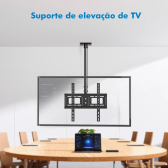 Imagem da oferta Suporte TV Teto Suporte Para TV Coibeu Ajustável Suporte Monitor Suporte Para Monitor Racks Para TV 45KG 26-60