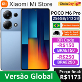 Imagem da oferta POCO-M6 Pro 12 GB RAM 512 GB ROM câmera tripla com OIS Helio G99 Ultra Octa Core 67W Turbo Charging fluxo de 120Hz AMOL