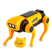 Imagem da oferta Robô solar brinquedo do cão 2 em 1 gato montagem eletrônico animal de estimação educacional bonito diy filhote de c