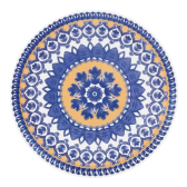 Imagem da oferta Conjunto De 6 Pratos Fundos 23cm Floreal La Carreta