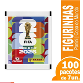 Imagem da oferta PRÉ VENDA Figurinhas Panini da Copa do Mundo 2026 - 100 Envelopes com 7 Figurinhas Display