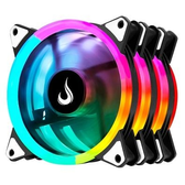 Imagem da oferta Cooler Fan Rise Mode Energy 3 Unidades 120mm ARGB Preto - FN-02-RGB-5V