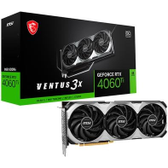 Imagem da oferta Placa de Vídeo RTX 4060 Ti VENTUS 3X 8G OC MSI NVIDIA GeForce 8 GB GDDR6 DLSS Ray Tracing