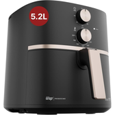 Imagem da oferta WAP Fritadeira Elétrica Air Fryer GRAND FAMILY 5,2 Litros Temperatura Ajustável Revestimento Antiaderente 1500W 127V