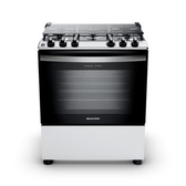 Imagem da oferta Fogão Brastemp 5 Bocas Cor Branca Com Botões Removíveis e Exclusivo Aro Protetor - BFS5NDB - Peças para Fogão