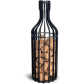 Imagem da oferta Porta Rolha Laqueado Vinho Garrafa Vinho Mdf Decorativo