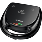 Imagem da oferta Sanduicheira Grill Mondial Fast S-12 Preta 127V