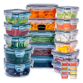 Imagem da oferta Conjunto De 24 Potes Herméticos Croix Com Tampa E Trava