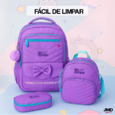 Imagem da oferta Kit mochila Escolar Criança 3em 1