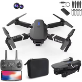 Imagem da oferta Drone E88 Pro 4K HD Câmera Dupla WiFi FPV Dobrável com Controle Remoto Bolsa de Transporte Preto (4K Câmera + 1 B
