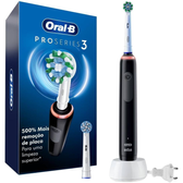 Imagem da oferta Oral B PRO Series 3 Escova de Dente Elétrica Recarregável Advanced Clean Preta 110-240V