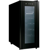 Imagem da oferta Adega Brastemp 12 Garrafas com Painel Touch Preta BZC12BE 127 Volts