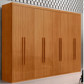 Imagem da oferta Guarda Roupa Casal Toronto MDF 8 Portas e 4 Gavetas Moderna Mobília