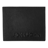 Imagem da oferta Carteira John John Masculina Couro Basic Down Logo Preta