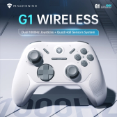 Imagem da oferta Machenike g1 controlador de jogo sem fio com 1k taxa de pesquisa efeito hall gatilho joystick para nintendo