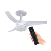 Imagem da oferta Ventilador de Teto com Controle Remoto Ultimate VX13 3 pás 105cm Branco Bivolt Arno