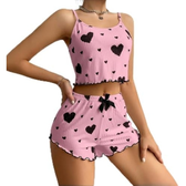 Imagem da oferta Conjunto de pijama sexy para mulheres conjunto de 2 peças