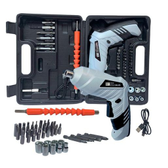 Imagem da oferta Mini Parafusadeira c/ Bateria Recarregavel Acessorios 47 Peças - LUATEK