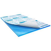 Imagem da oferta Chapa de Policarbonato Alveolar Azul 1,05x2,00x4mm