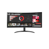 Imagem da oferta Monitor LG UltraWide Curvo VA 34” WQHD 21:9 sRGB 99% HDR10 - 34WR50QC-B
