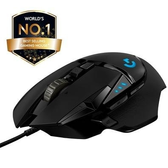 Imagem da oferta Mouse Gamer Logitech G502 HERO com RGB LIGHTSYNC Ajustes de Peso 11 Botões Programáveis Sensor HERO 25K - 910-005550