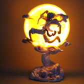 Imagem da oferta Figura de Ação Luffy Gear 5 - One Piece - Com Iluminação Lunar