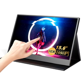 Imagem da oferta UPERFECT 15.6 "touchscreen monitor portátil usb-c tela externa 1920*1080 fhd computador portátil display com duplo tip