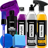 Imagem da oferta KIT SHAMPOO V-FLOC CERA TOK FINAL REVITALIZADOR INTENSE VONIXX PRETINHO VINTEX
