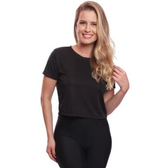 Imagem da oferta Blusa Via Basic Cropped Dry Academia Feminina