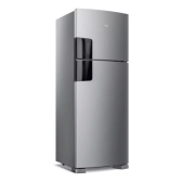 Imagem da oferta Geladeira Crm56fk Painel Eletrônico 451 Litros Inox Consul Cor Cinza 110V