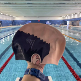 Imagem da oferta Touca de natação TROPA DO CALVO em silicone unissex