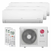 Imagem da oferta Kit Ar Condicionado Multi Split Tri Split LG Inverter 21000BTUs 2x7000+1x9000 Quente/Frio - A3UW21GFAC.AWGZBR1