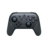 Imagem da oferta Nintendo Controle Nintendo Switch Pro Sem Fio Vibração HD Controle de Movimento Funcionalidade Amiibo Embutida Cinza