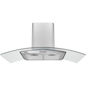 Imagem da oferta Coifa de Parede Mondial 90cm até 6 Bocas Vidro Curvo CF90-01 - Coifa de Parede