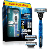 Imagem da oferta Kit Gillette Mach3 Aparelho de Barbear 1 Unidades + Cargas 3 Unidades