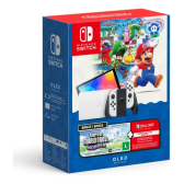 Imagem da oferta Console Nintendo Switch Oled + Super Mario Bros Wonder + 3 Meses De Assinatura Nintendo Switch Online
