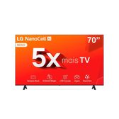 Imagem da oferta Smart TV 4K 70" LG Nanocell - 70NANO80T