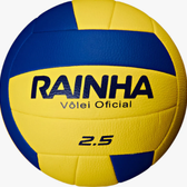 Imagem da oferta Bola De Volêi Rainha 2.5 Quadra E Praia Cor Amarela E Azul