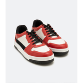 Imagem da oferta Tênis Street Cano Baixo com Recortes Contrastantes Tam 40