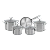 Imagem da oferta Jogo De Panelas Inox Com Fundo Triplo 5 Peças Electrolux