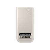 Imagem da oferta Samsung Bateria Carregador Portatil 3x USB-C 20000mAh Super Rapida 45W - Bege Galaxy S24 S25 Z Flip Fold 6 5 4 S24 S23