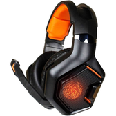 Imagem da oferta Haiz Fone Headset Gamer Sem Fio LED 7.1 HD Wireless Microfone HZ-K21