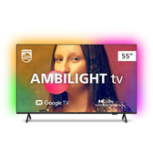 Imagem da oferta Smart TV Philips Ambilight 55" 4K Google TV - 55PUG7908/78