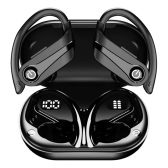 Imagem da oferta Fone De Ouvido Bluetooth Tela De Led Ipx5 48 Horas Cor Preto