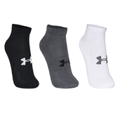 Imagem da oferta Meia Unissex Under Armour Core Cotton Cano curto - Pacote com 3 pares