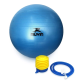 Imagem da oferta Bola de Pilates 65cm Muvin Antiestouro Suporta até 300kg Com Bomba Ginástica Fitness Pilates