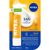 Imagem da oferta NIVEA Protetor Solar Hidratante Labial Sun Protect FPS 30 4,8 g