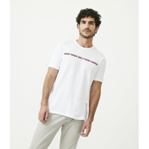 Imagem da oferta Camiseta Regular em Algodão com Estampa em Lettering