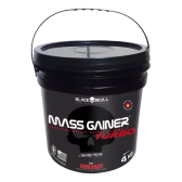 Imagem da oferta Hipercalórico Mass Gainer Turbo Balde Colecionável 4kg Black Sabor Morango