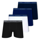 Imagem da oferta Kit 4 Cuecas Boxer Lupo Algodão Confortável Box Original
